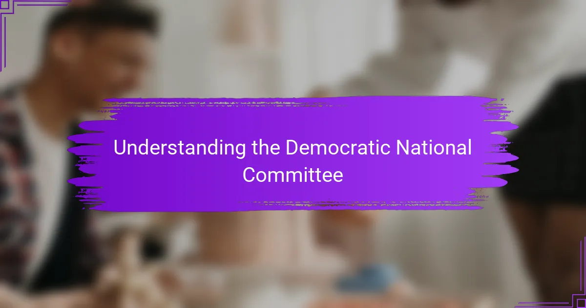 My experience with the Democratic National Committee